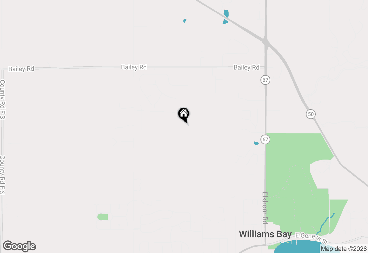 Map of 405 Kensington Ct #LT133 JOURNEY, Williams Bay, WI 53191