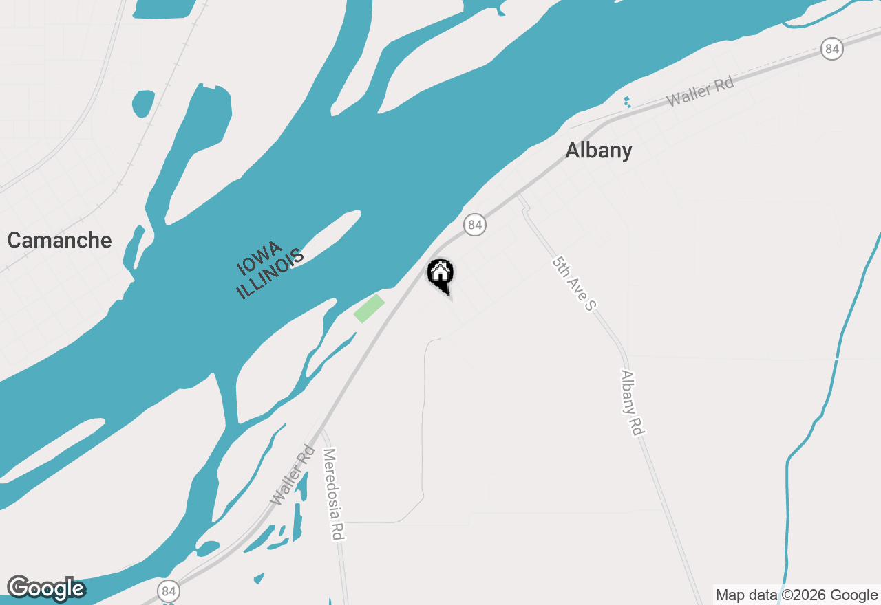 Map of 1101 S Bluff Street, Albany, IL 61230