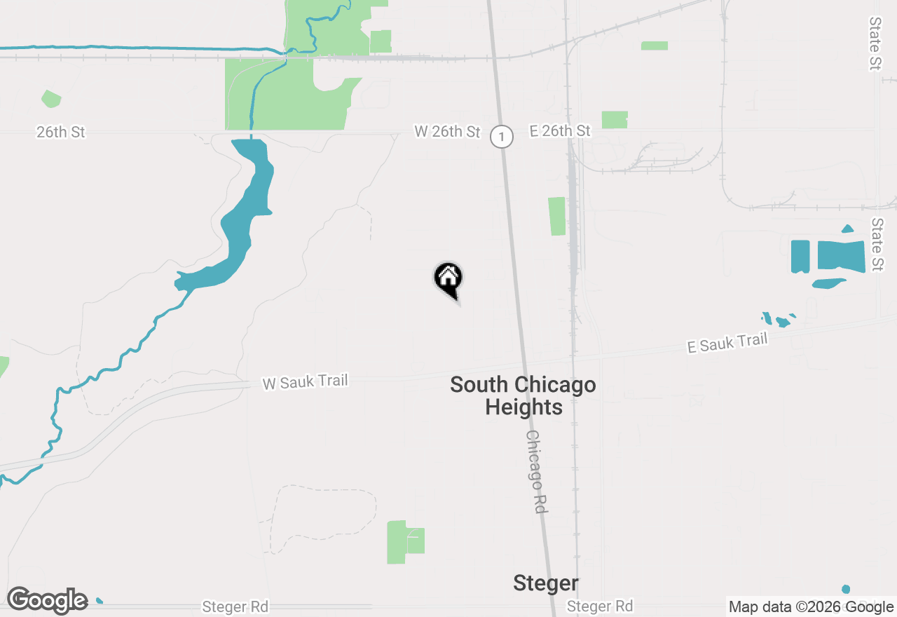 Map of 3021 Enterprise Park Avenue, South Chicago Heights, IL 60411