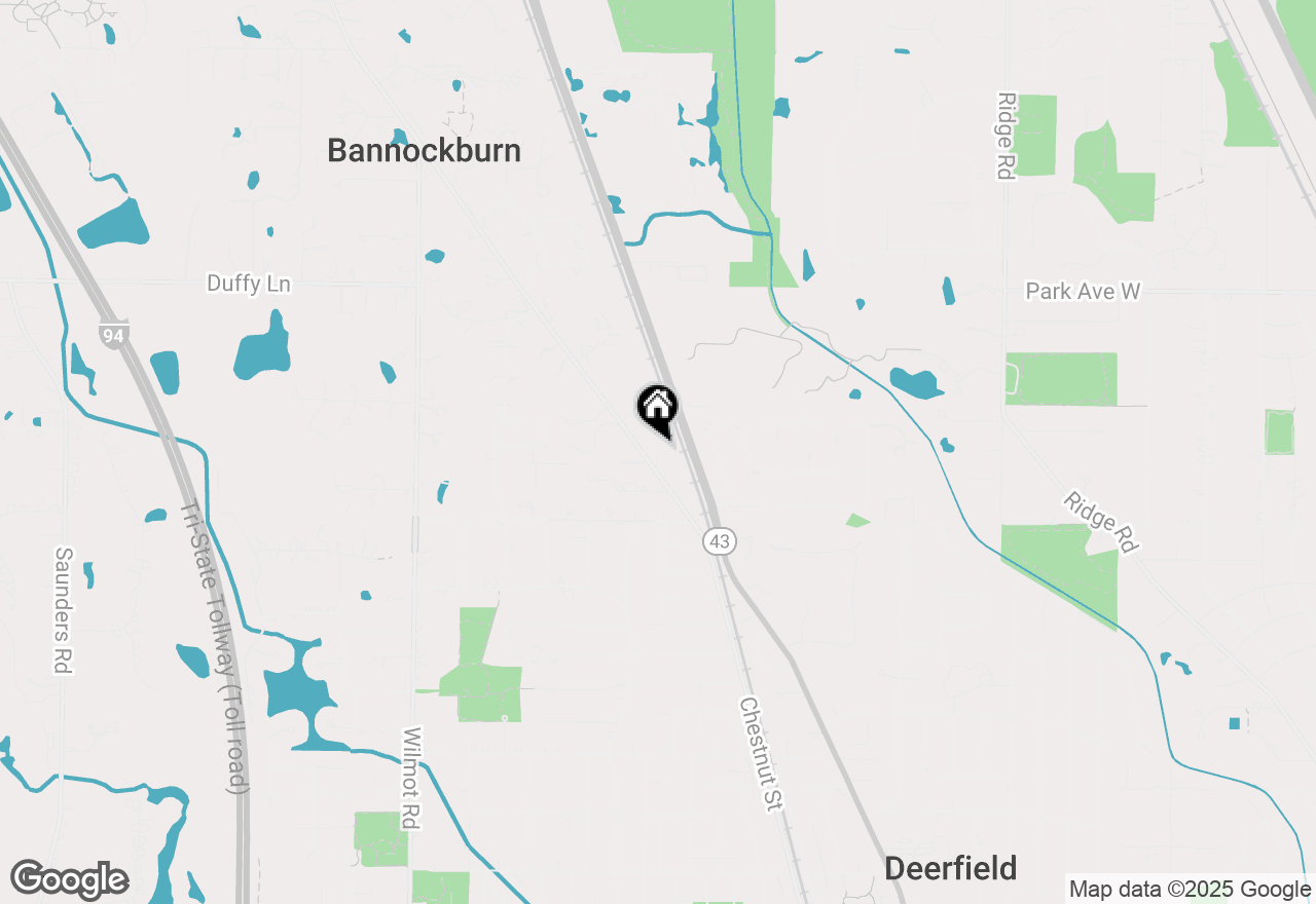 Map of 1745 Telegraph Road, Bannockburn, IL 60015