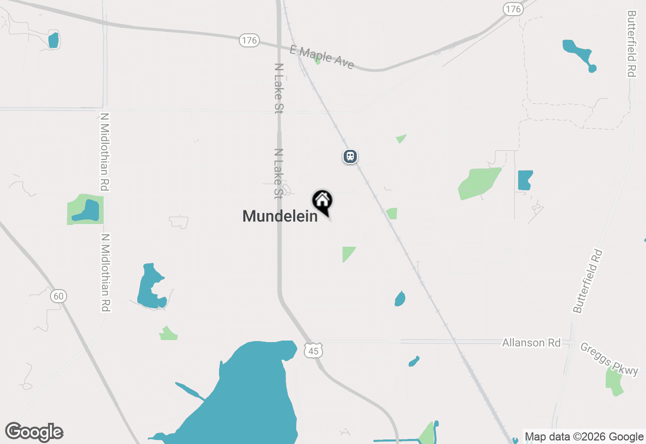 Map of 16 S Midland Avenue, Mundelein, IL 60060