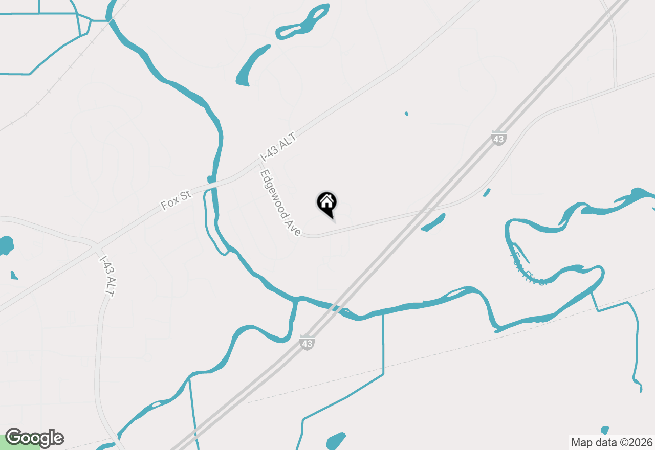 Map of 1633 Grey Fox Trl #E, Mukwonago, WI 53149