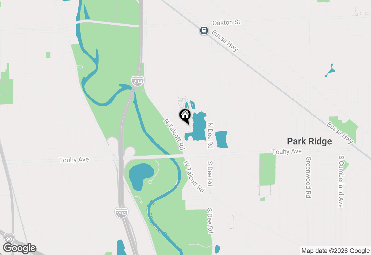 Map of 27 Park Lane, Park Ridge, IL 60068