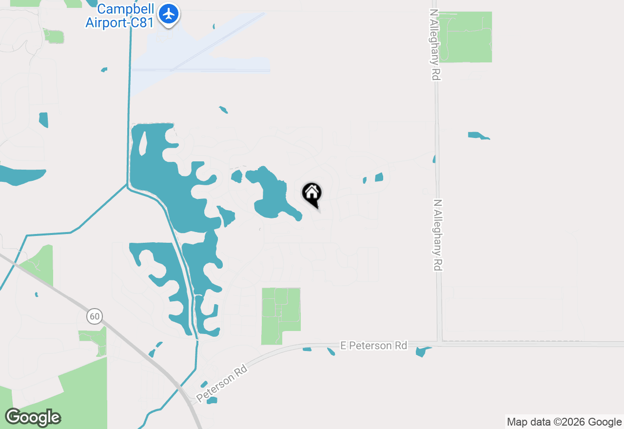 Map of 3457 Steeplechase Way, Grayslake, IL 60030