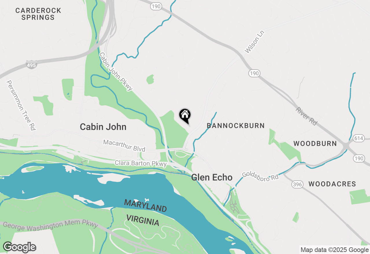 Map of 6516 Broxburn Drive, Bethesda, MD 20817