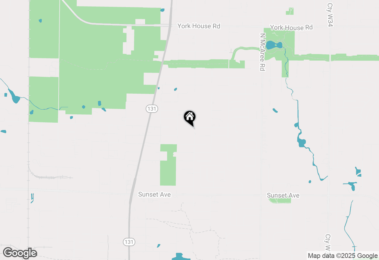 Map of 12535 W Blanchard Road, Waukegan, IL 60087