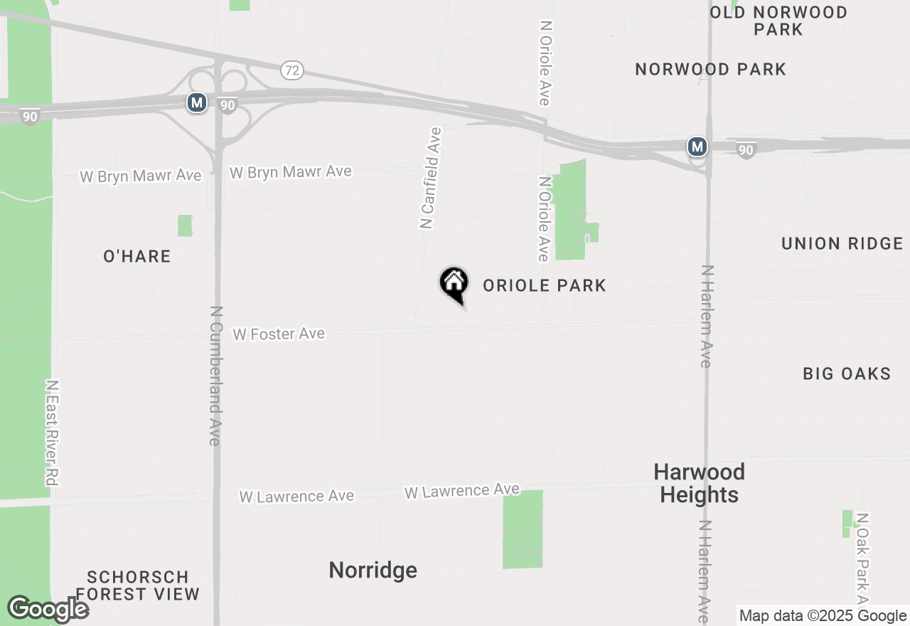 Map of 7809 W Farragut Avenue, Chicago, IL 60656