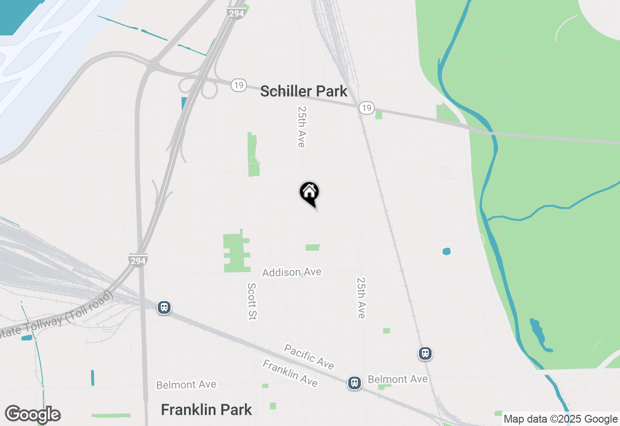 Map of 9770 Ivanhoe Avenue, Schiller Park, IL 60176