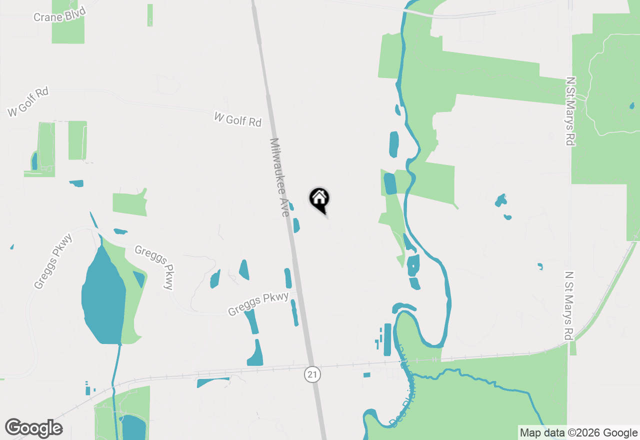 Map of 184 Red Top Drive, Libertyville, IL 60048