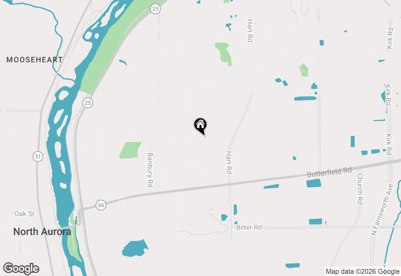 Map of 306 Carrie Court, North Aurora, IL 60542