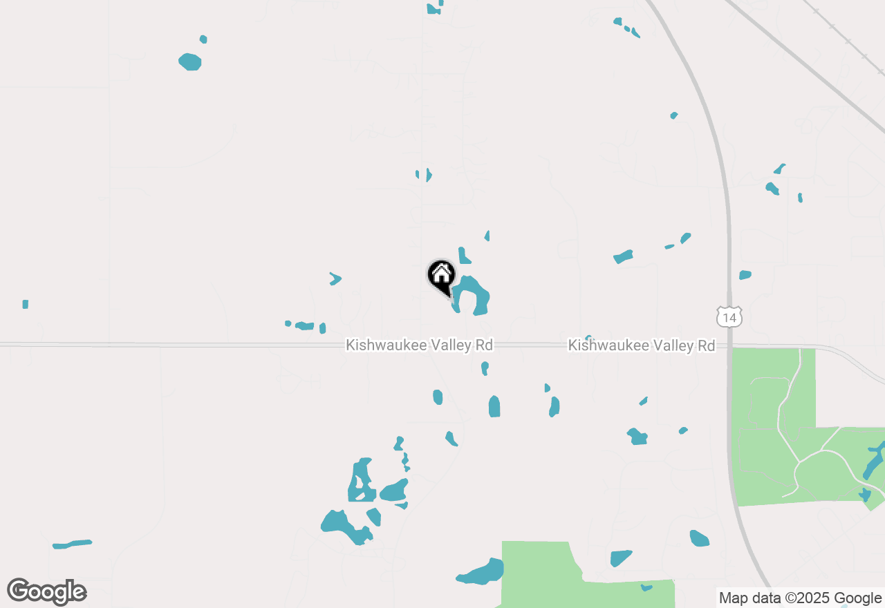 Map of 708 S Rose Farm Road, Woodstock, IL 60098