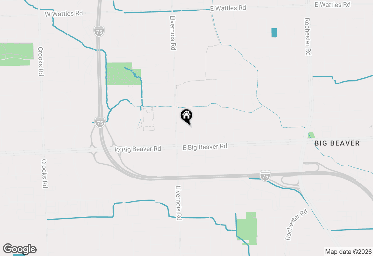 Map of 3132 Louis Drive, Troy, MI 48083