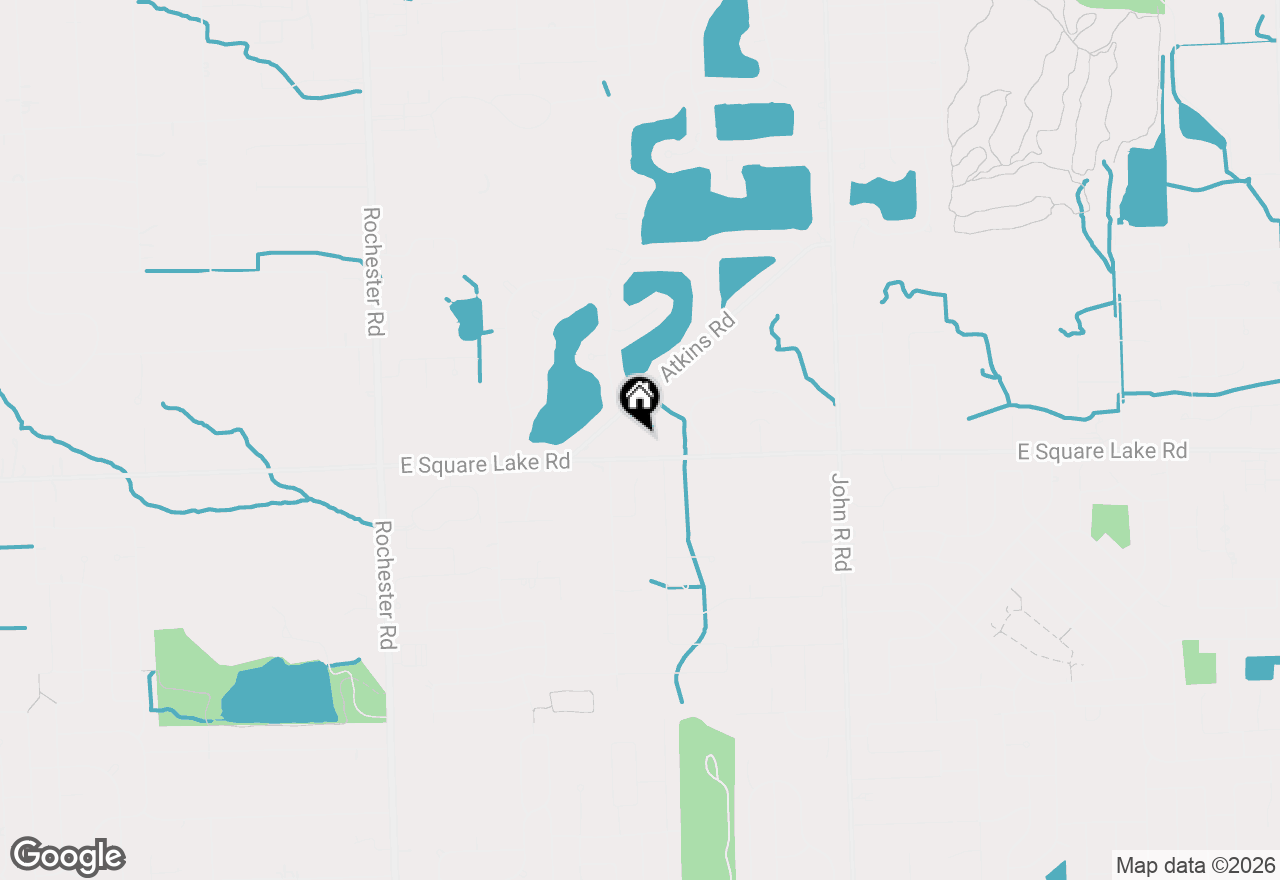 Map of 0000 E. Square Lake Road, Troy, MI 48085