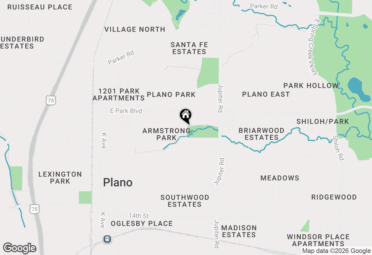 Map of 1920 Fairfield Drive, Plano, TX 75074