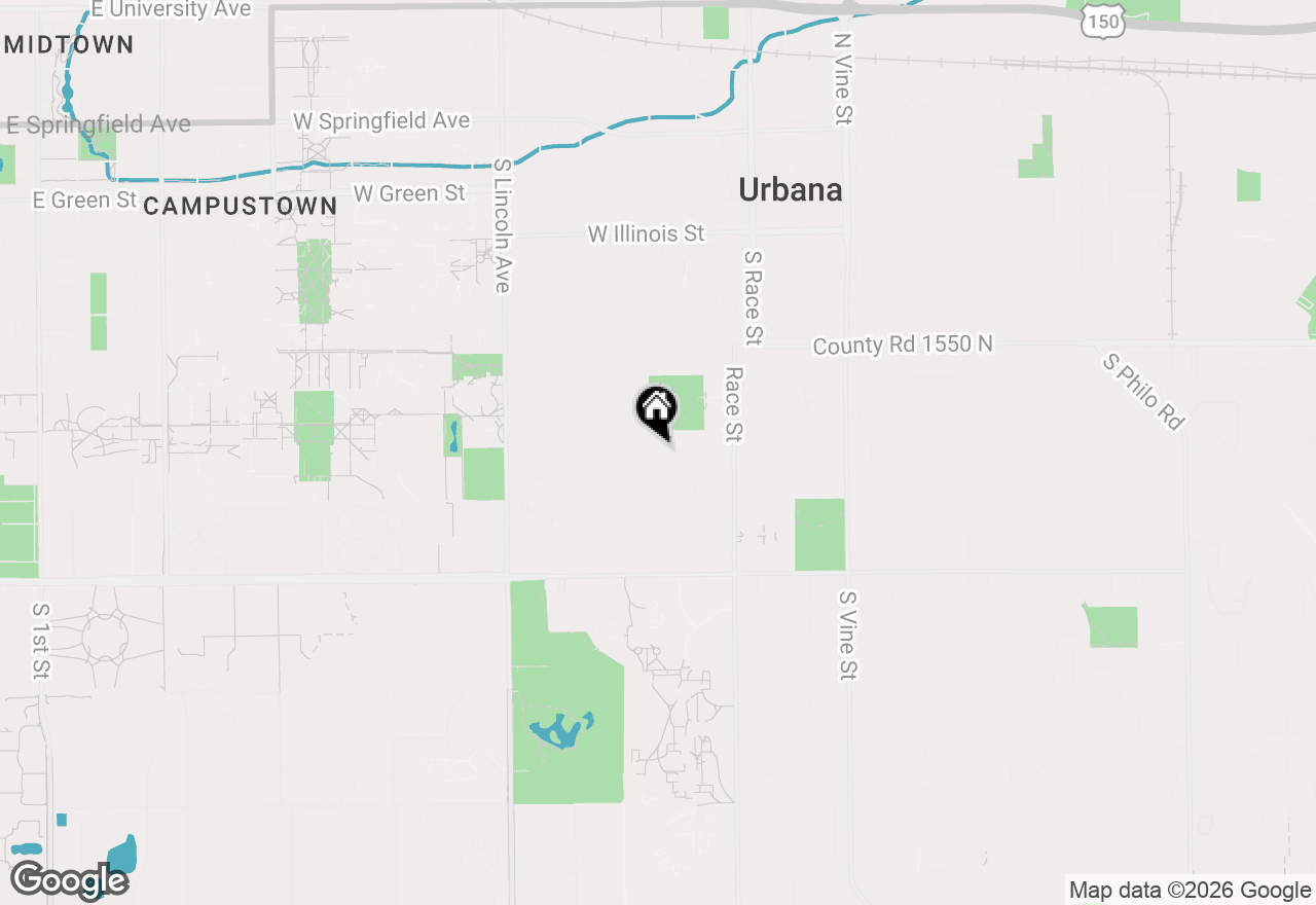 Map of 408 W Michigan Avenue, Urbana, IL 61801