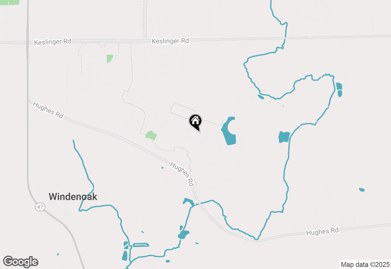 Map of 1313 Souders Avenue, Elburn, IL 60119