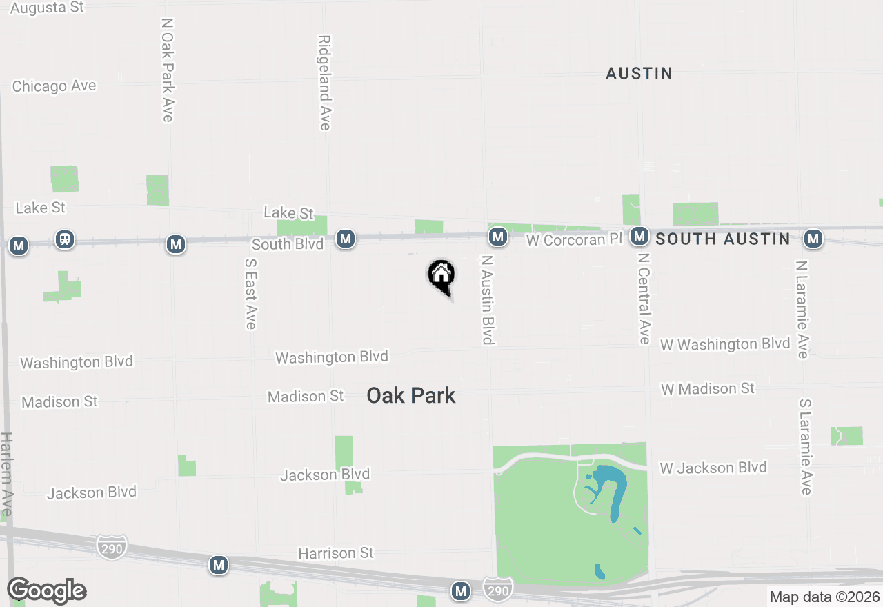 Map of 230 S Taylor Avenue, Oak Park, IL 60302