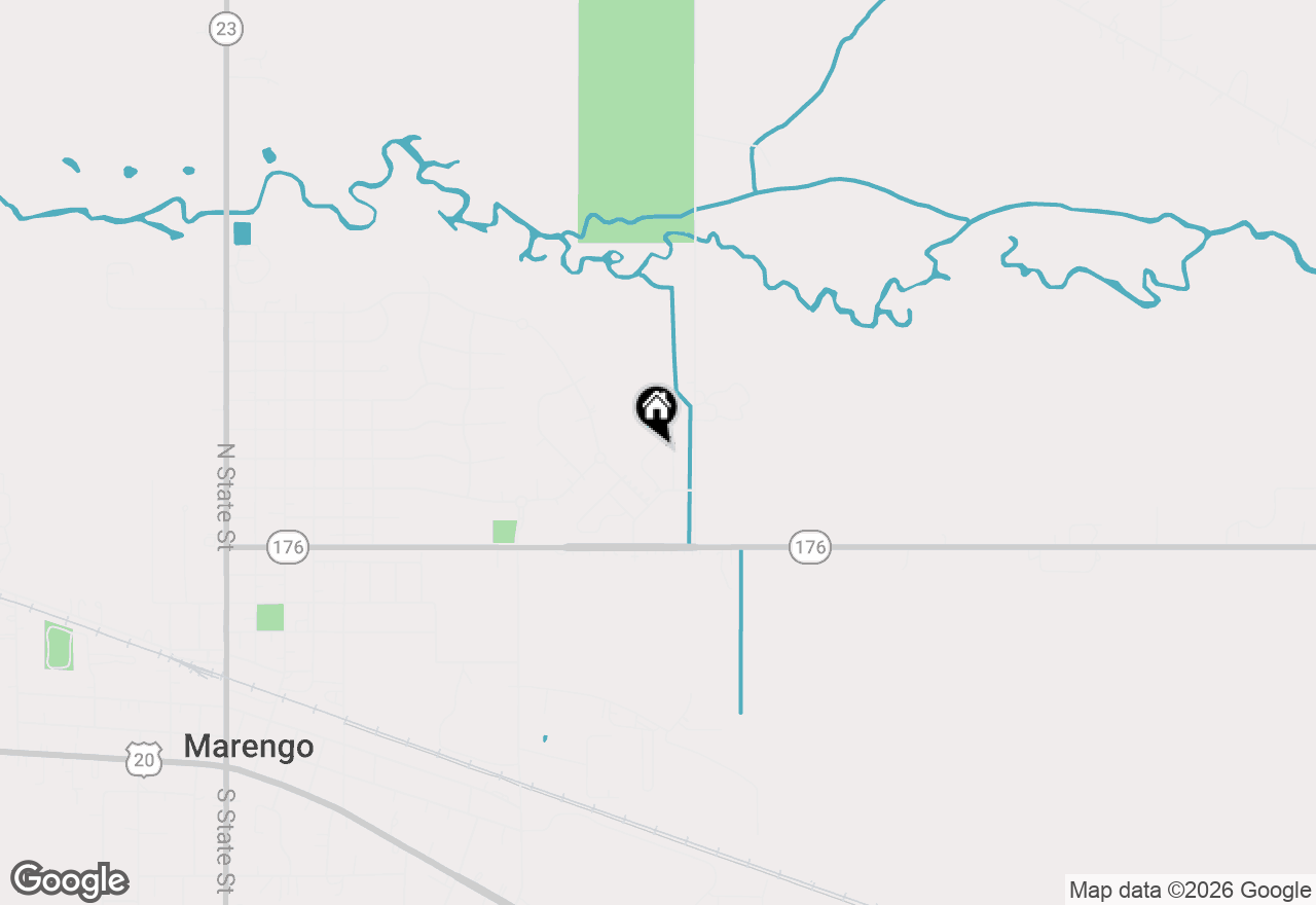 Map of 777 Village Circle, Marengo, IL 60152