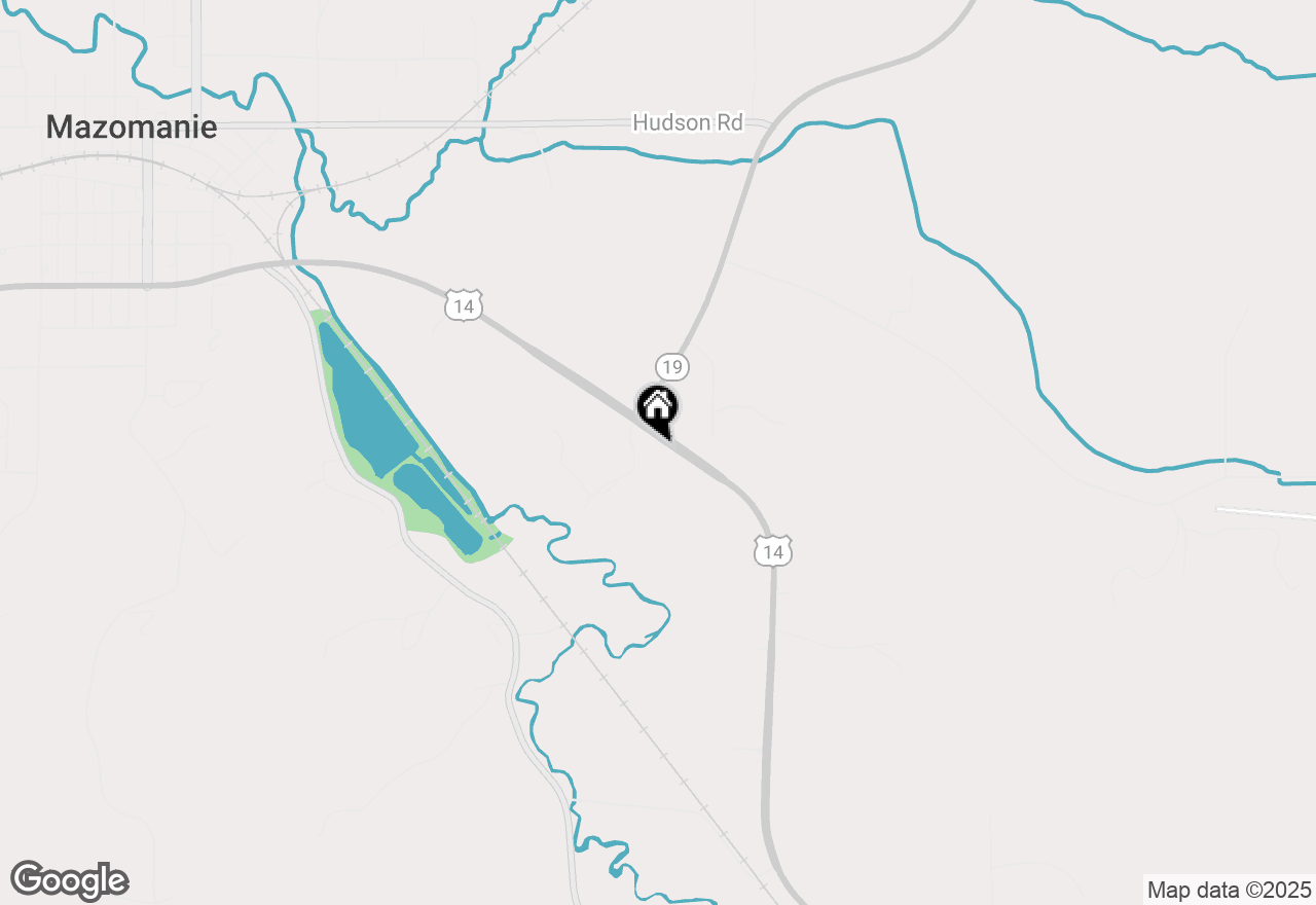 Map of 10291-10297 Highway 14, Mazomanie, WI 53560
