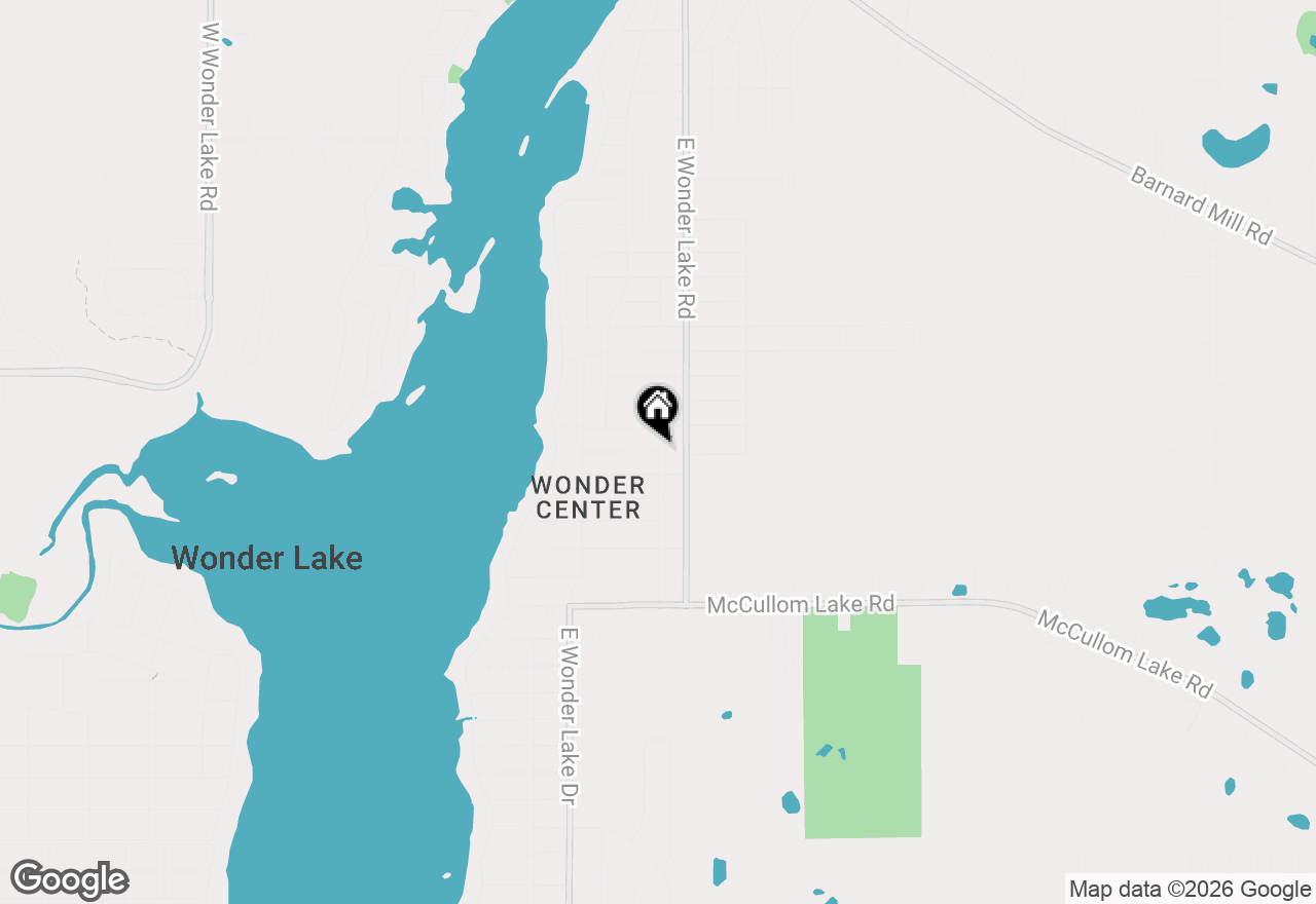 Map of 6328 Maple Glen Drive, Wonder Lake, IL 60097