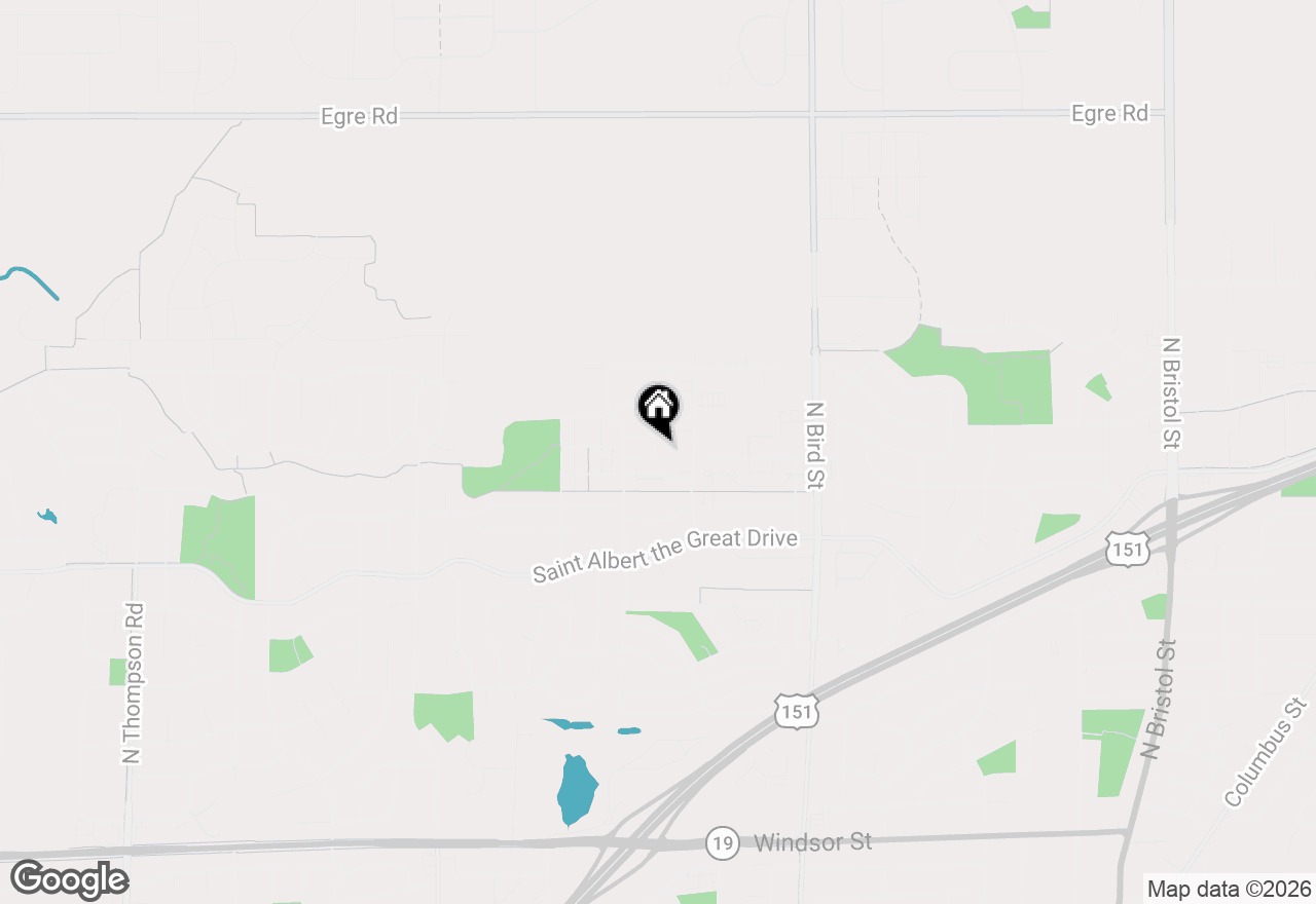 Map of 1325 Bunker Hill Drive #2102, Sun Prairie, WI 53590
