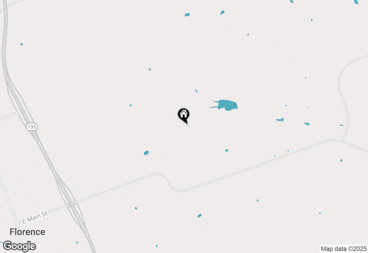 Map of 1201 County Road 229, Florence, TX 76527