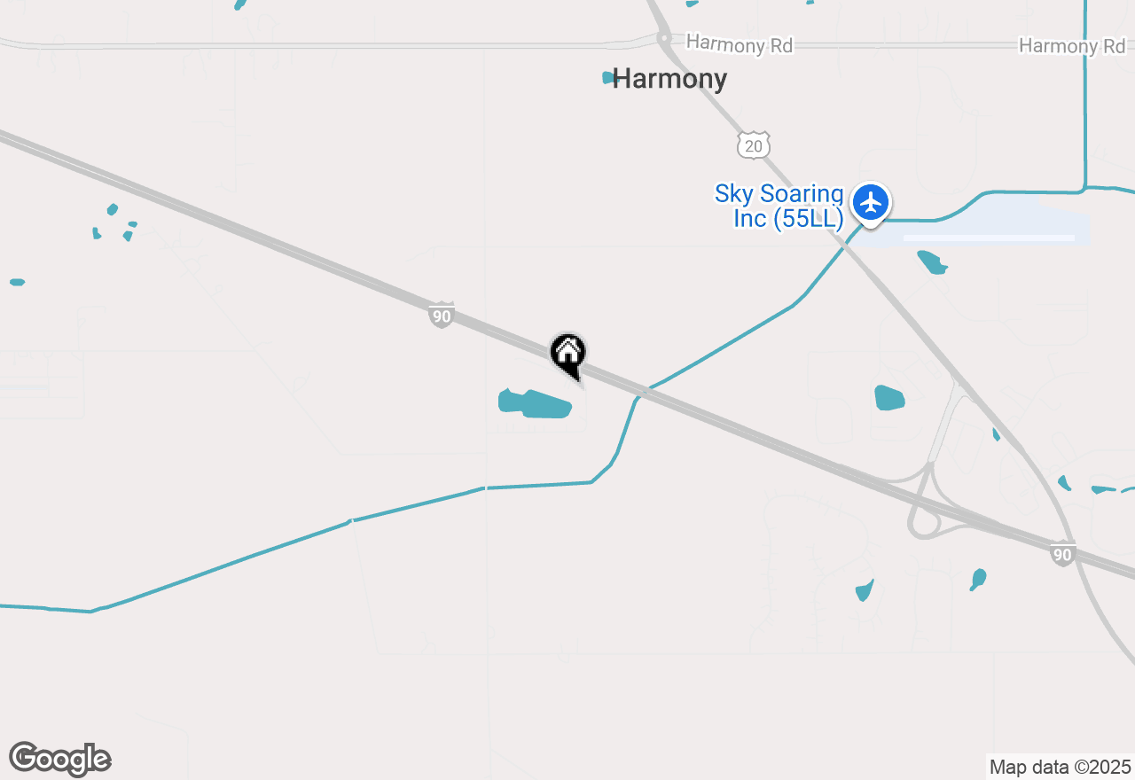 Map of 47W041 Briarwood Lane, Hampshire, IL 60140