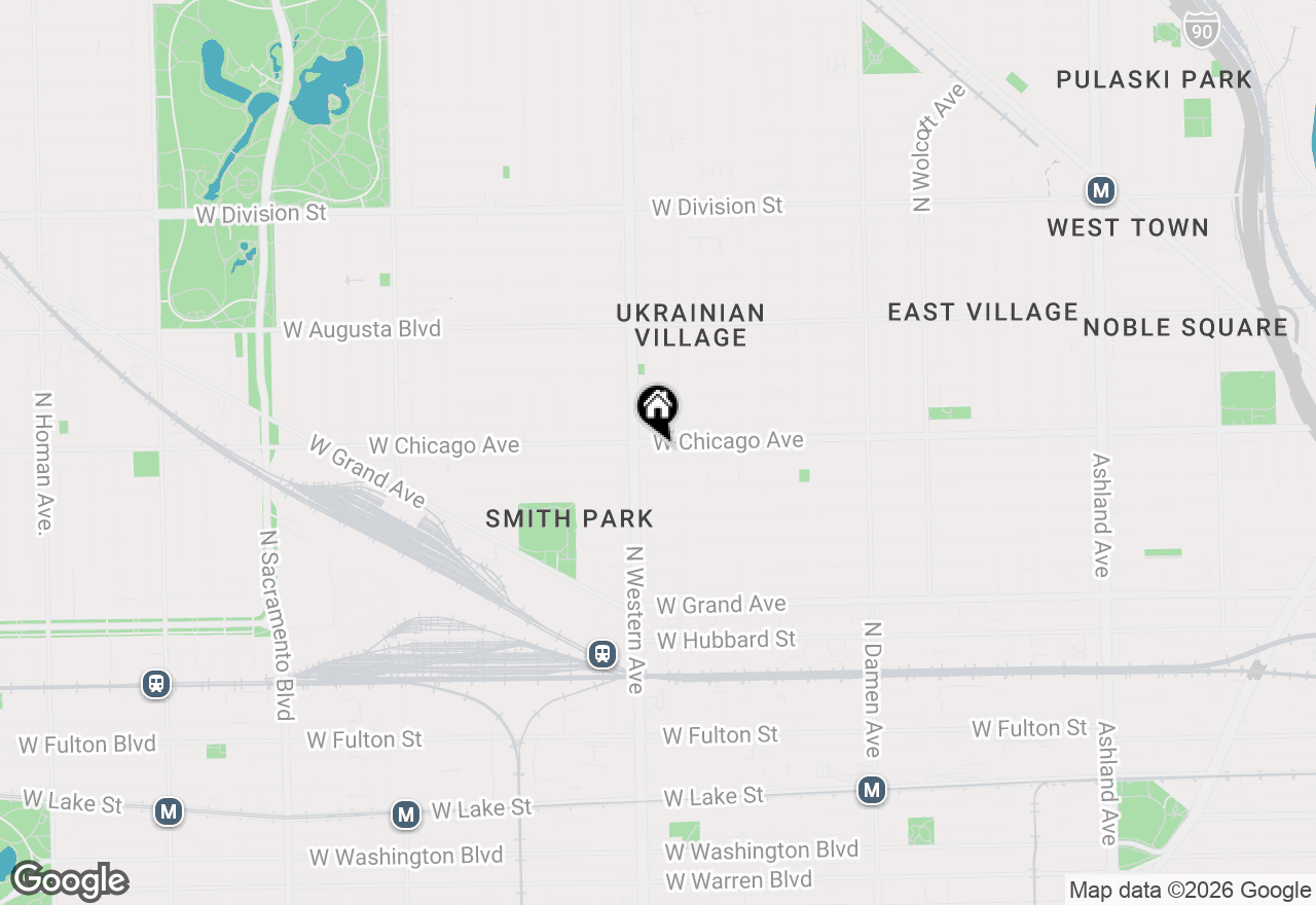 Map of 2335 W Chicago Avenue #2R, Chicago, IL 60622