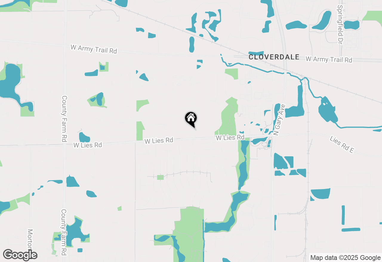 Map of 375 Hunter Drive, Carol Stream, IL 60188