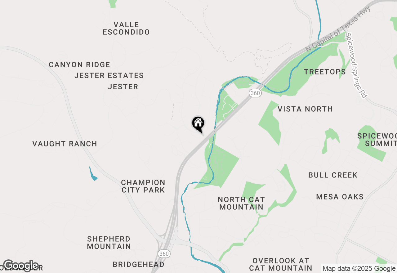 Map of 7211 Lakewood Dr #113, Austin, TX 78750
