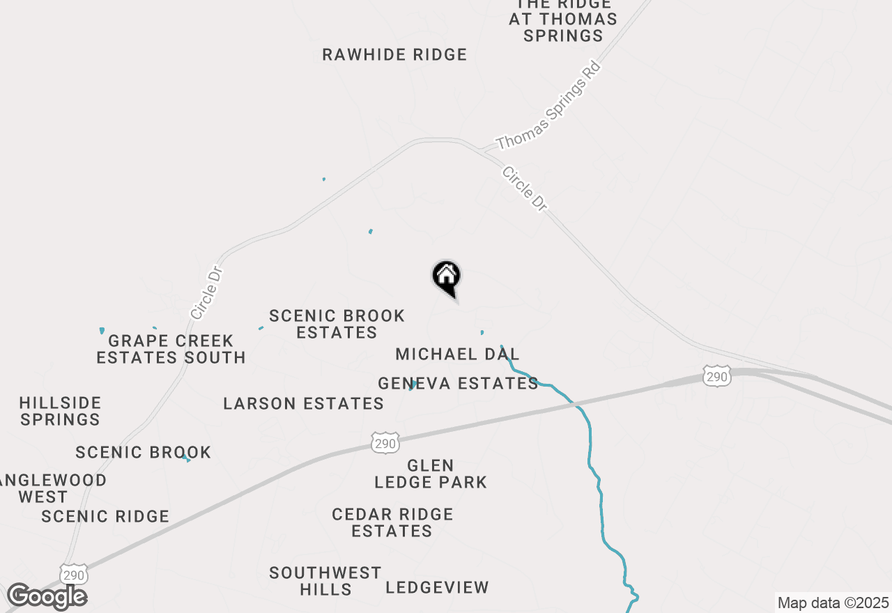 Map of 10120 Rimstone Trl, Austin, TX 78736