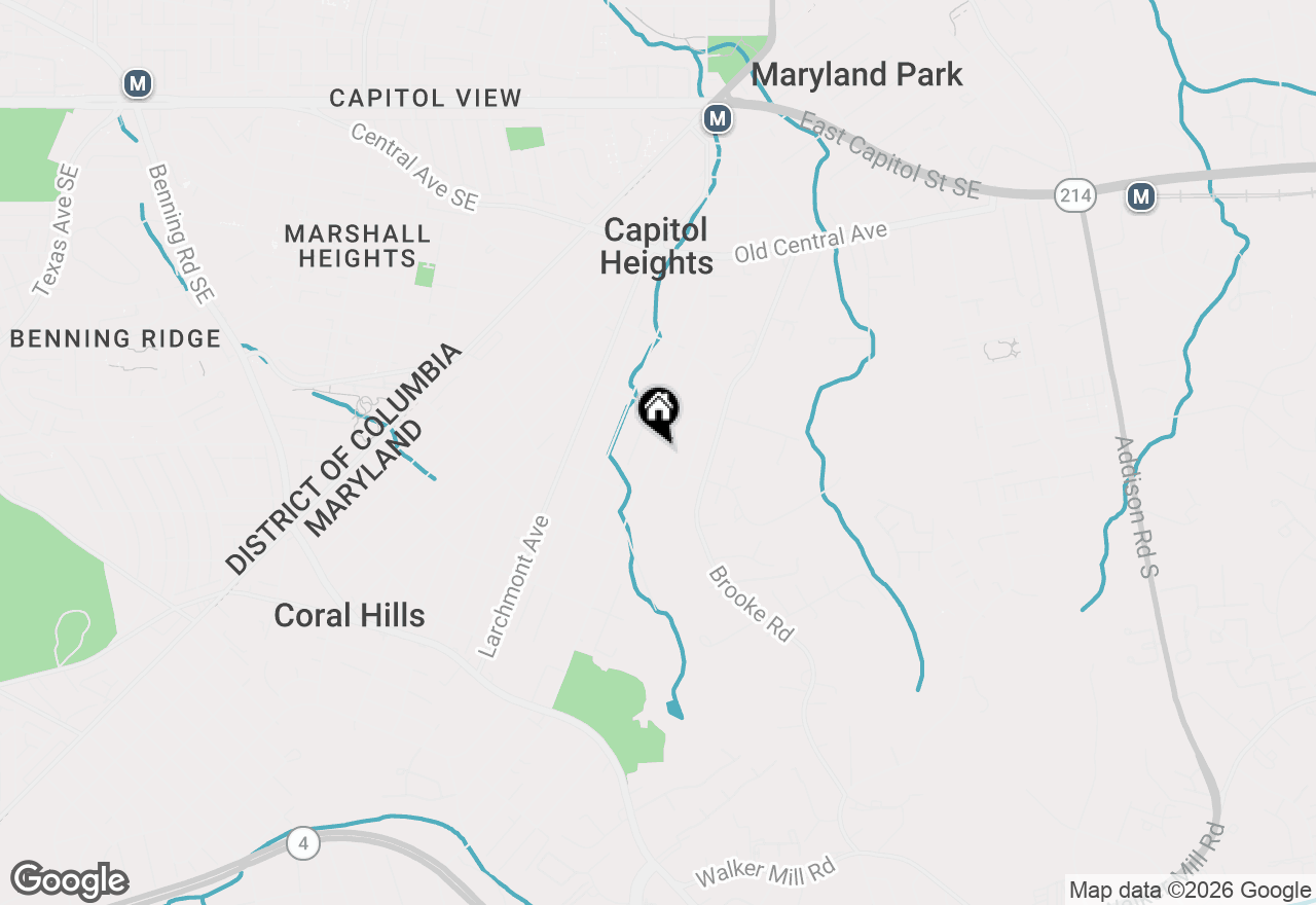 Map of 1007 Quietview Drive, Capitol Heights, MD 20743