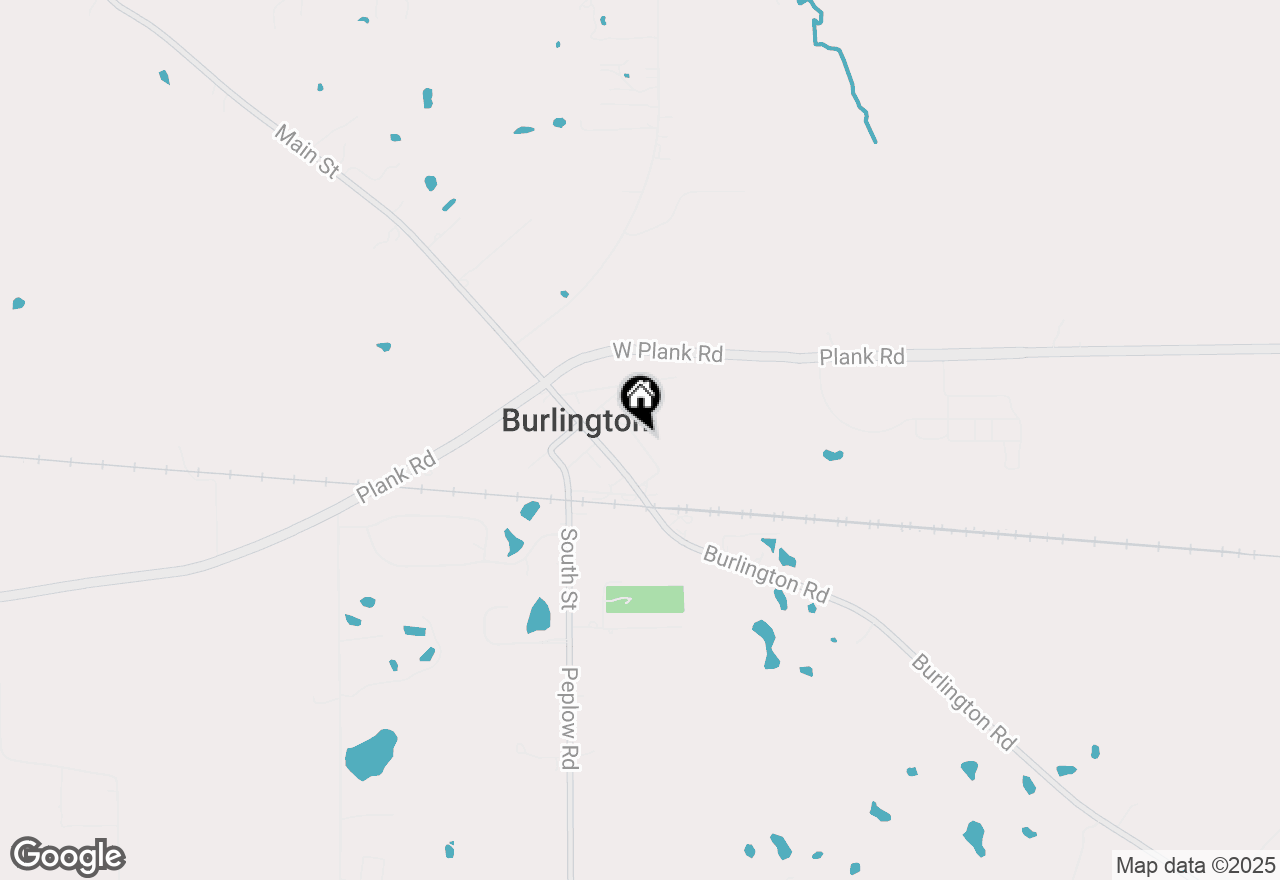 Map of 225 James Street, Burlington, IL 60109