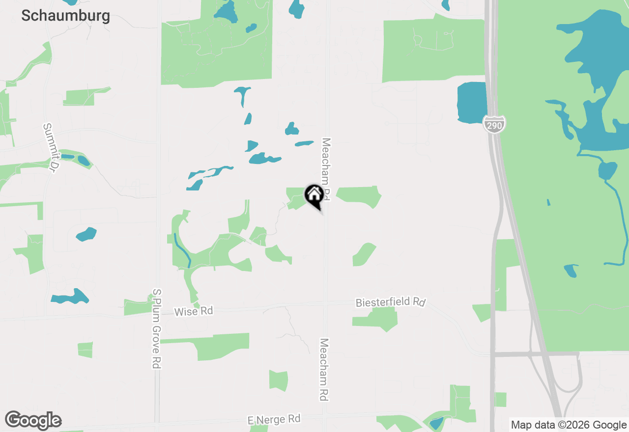 Map of 428 Franklin Lane, Elk Grove Village, IL 60007