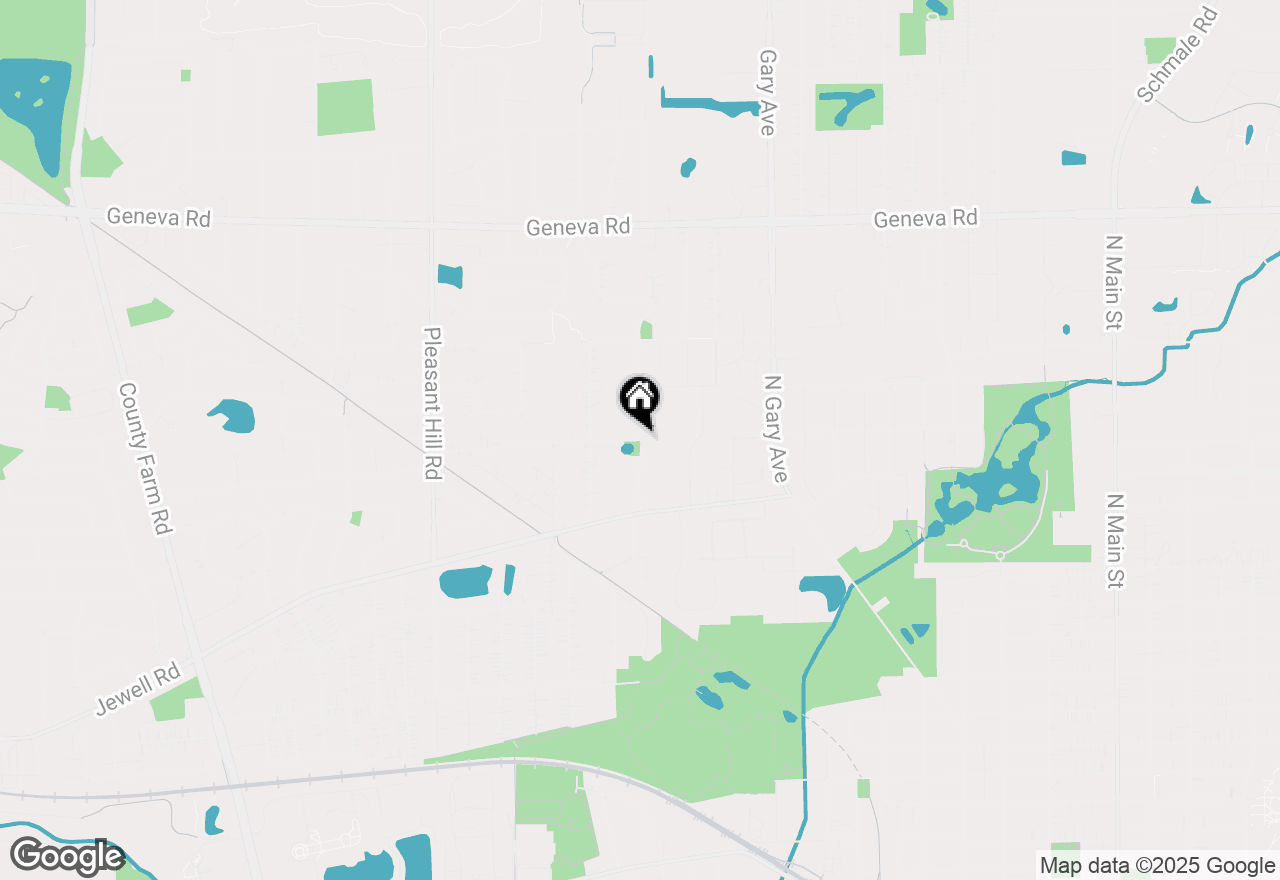 Map of 0N337 Herrick Drive, Wheaton, IL 60187