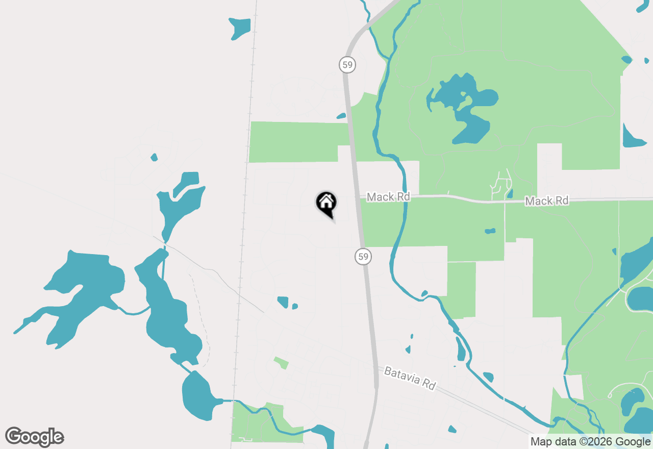 Map of 30W011 Kensington Drive, Warrenville, IL 60555