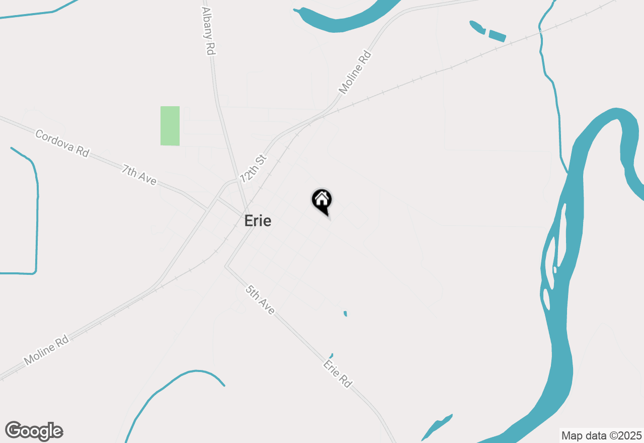 Map of 1002 6th Street, Erie, IL 61250