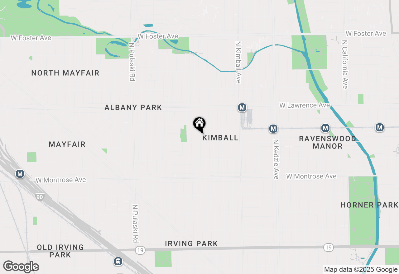 Map of 4621 N Monticello Avenue #1, Chicago, IL 60625