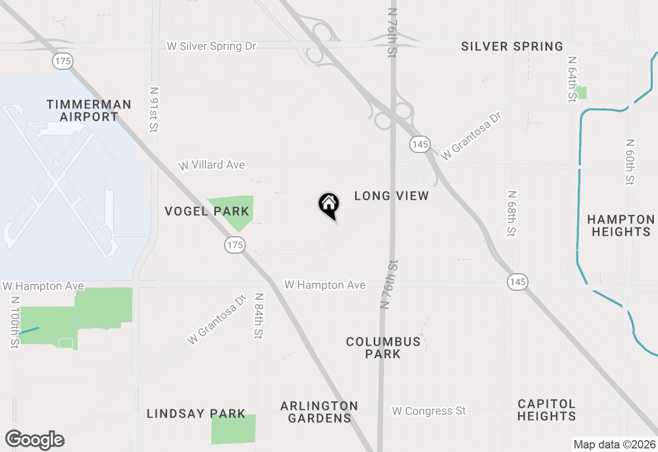 Map of 8057 W Herbert Ave, Milwaukee, WI 53218