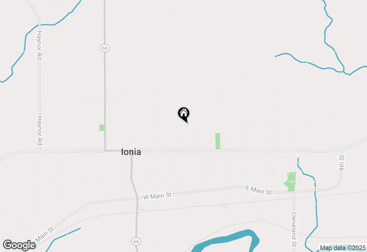 Map of 650 Union Street, Ionia, MI 48846