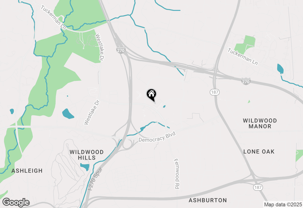 Map of 6680 Eames Way, Bethesda, MD 20817