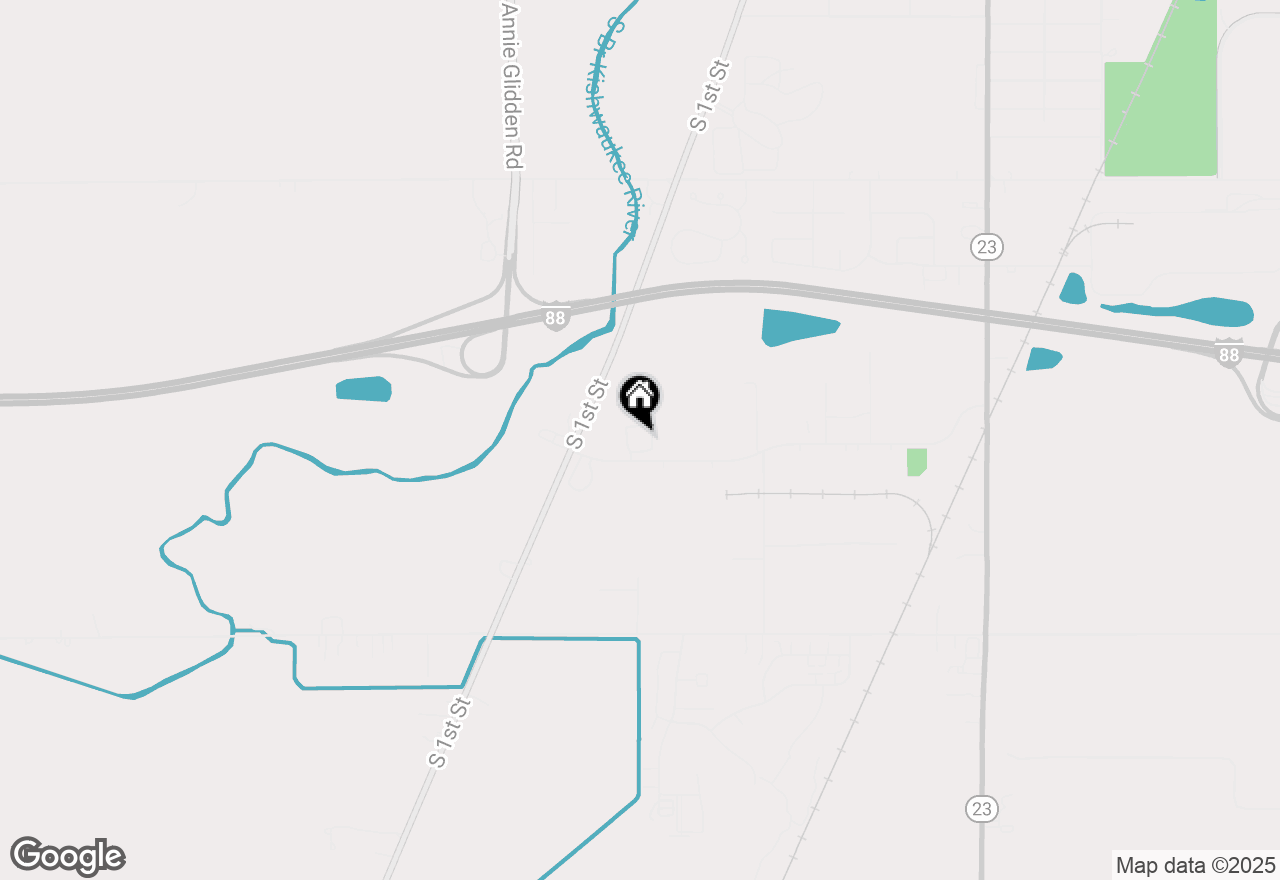 Map of 155 Harvestore Drive, Dekalb, IL 60115