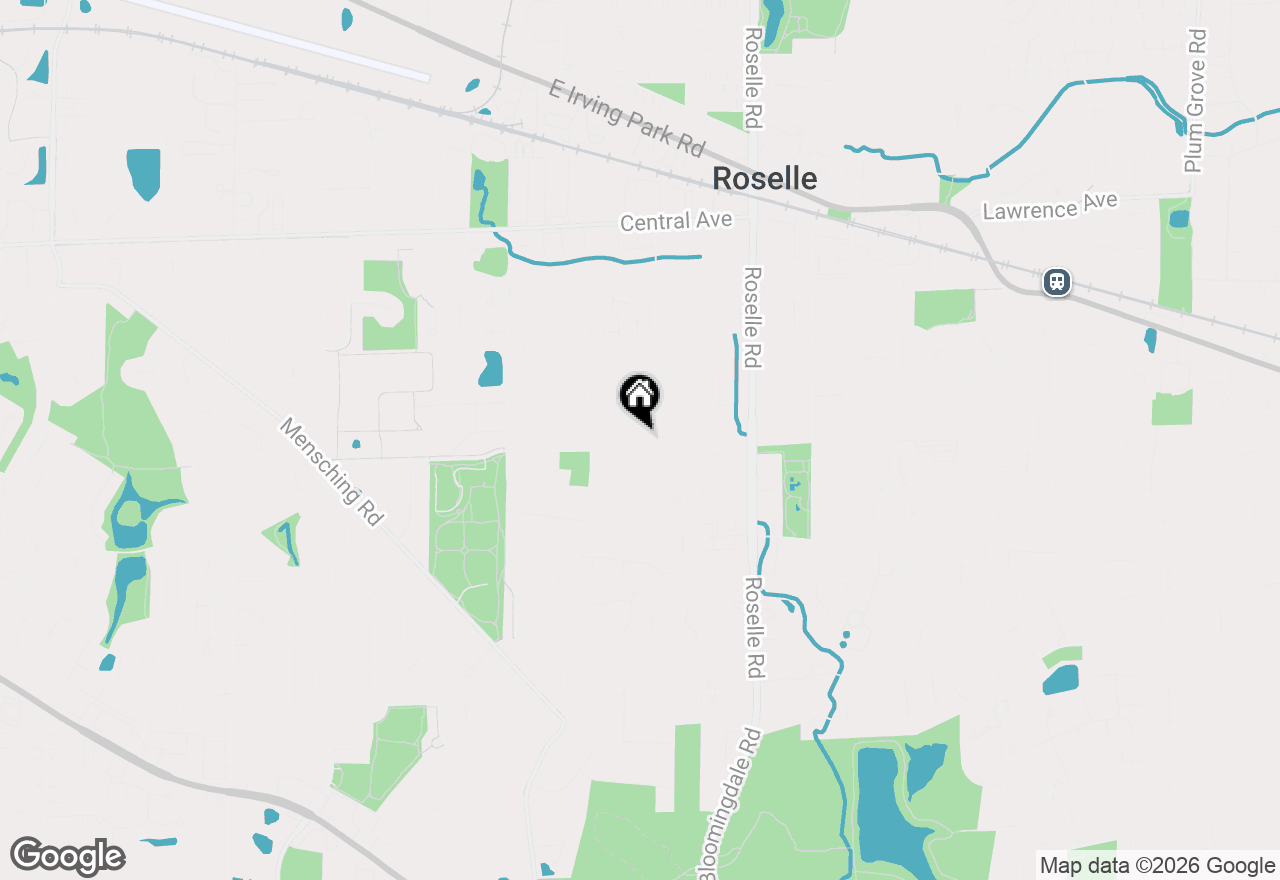 Map of 23W566 Bryn Mawr Avenue, Roselle, IL 60172