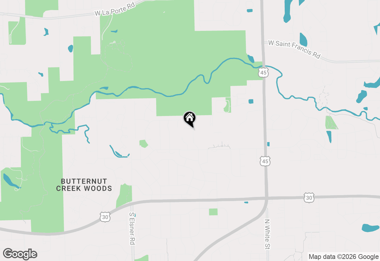 Map of 10039 Croft Lane, Frankfort, IL 60423