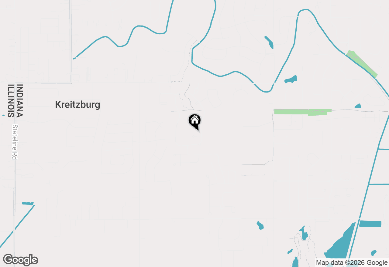 Map of 13679 Blue Springs Court, Dyer, IN 46311