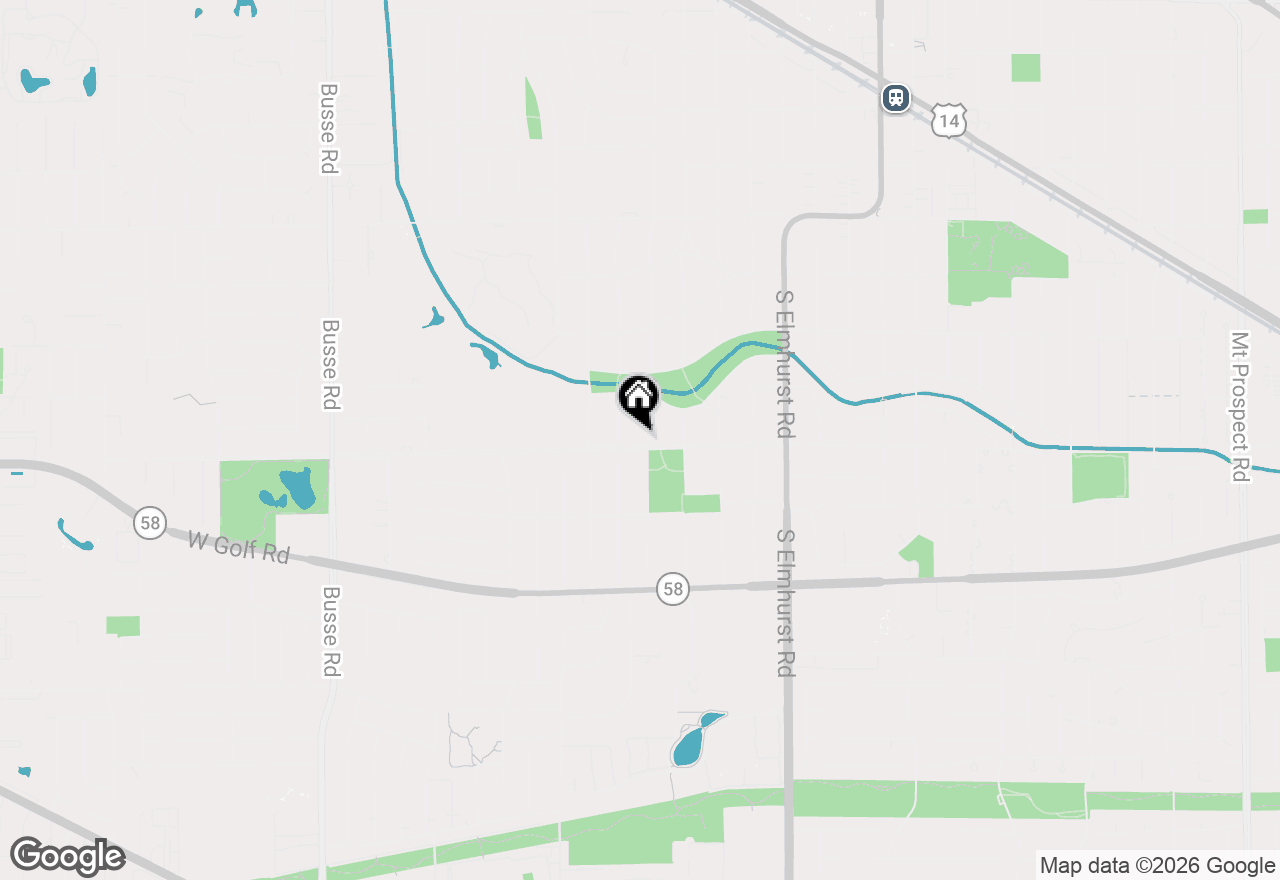 Map of 702 W Lonnquist Boulevard, Mount Prospect, IL 60056