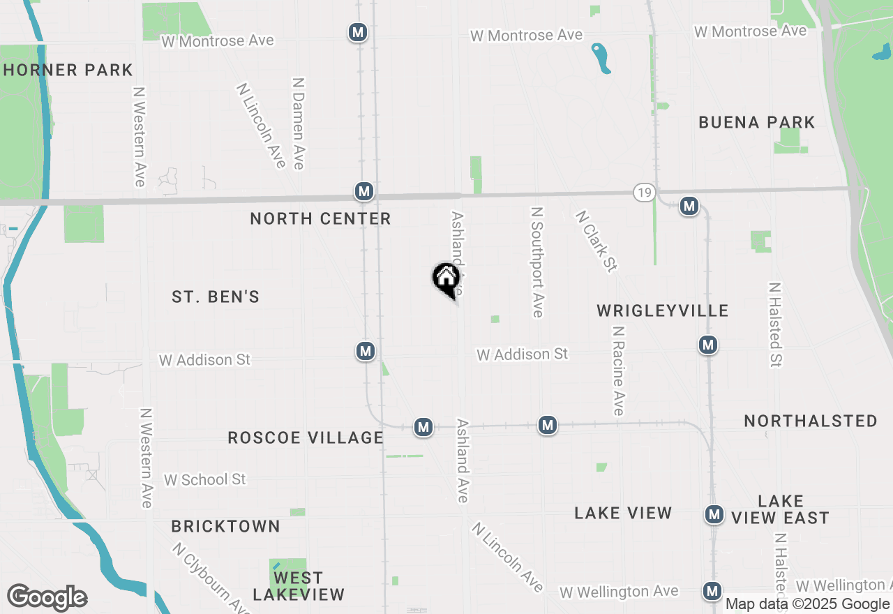 Map of 3711 N Marshfield Avenue, Chicago, IL 60613