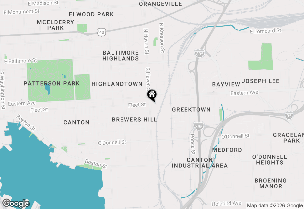 Map of 600 Mozart Way, Baltimore, MD 21224