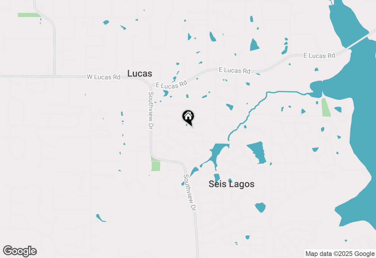 Map of 1011 Santiago Trail, Wylie, TX 75098