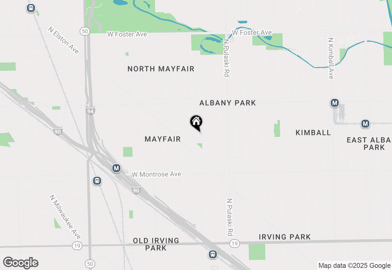 Map of 4602 N Kelso Avenue, Chicago, IL 60630